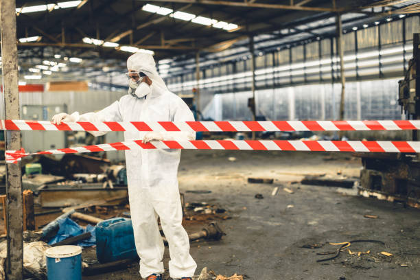 Professional Hoarding Cleanup technician working in Manchester, MO